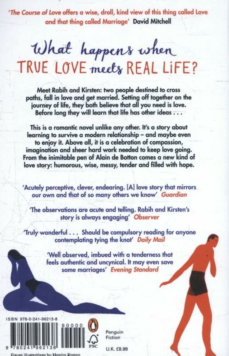 The Course of Love - back cover
