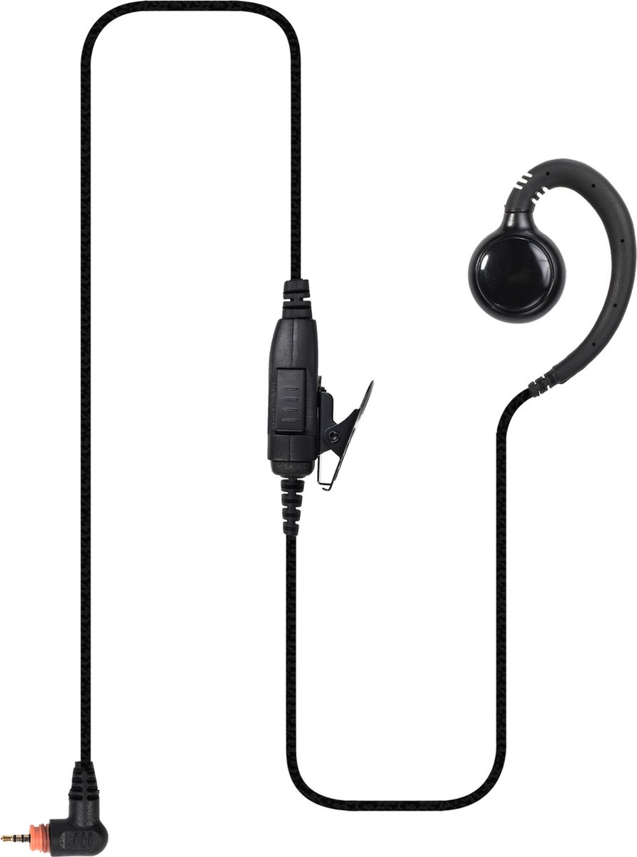 Hoornie - C-Shape Portofoon Oortjes voor de Motorola SL1600, SL2600, SL4000, SL4010 - Motorola TLK100 & TLK110