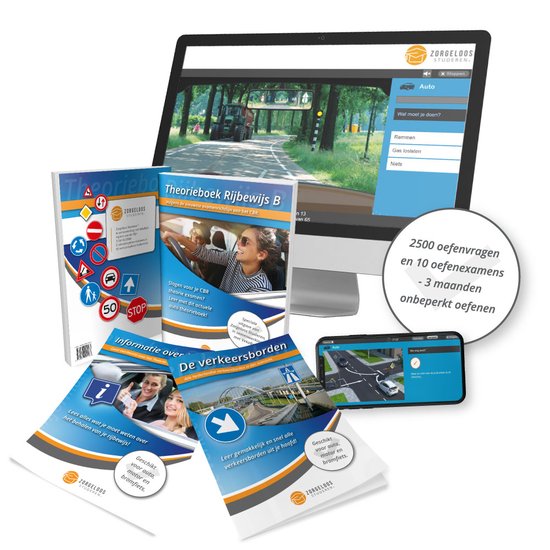 Theorieboek Rijbewijs B 2023 en 2024 Auto 3 Maanden Onbeperkt Oefenen CBR Informatie en Theorieboek Rijbewijs B 2023 en 2024 Auto 3 Maanden Onbeperkt Oefenen CBR Informatie en
