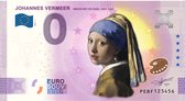 0 Euro biljet 2021 - Vermeer Meisje met de Parel KLEUR