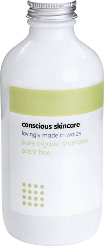 Conscious skincare | Pure Sulfaatvrije Biologische Shampoo | Vegan | Plastic vrij | Geurloos