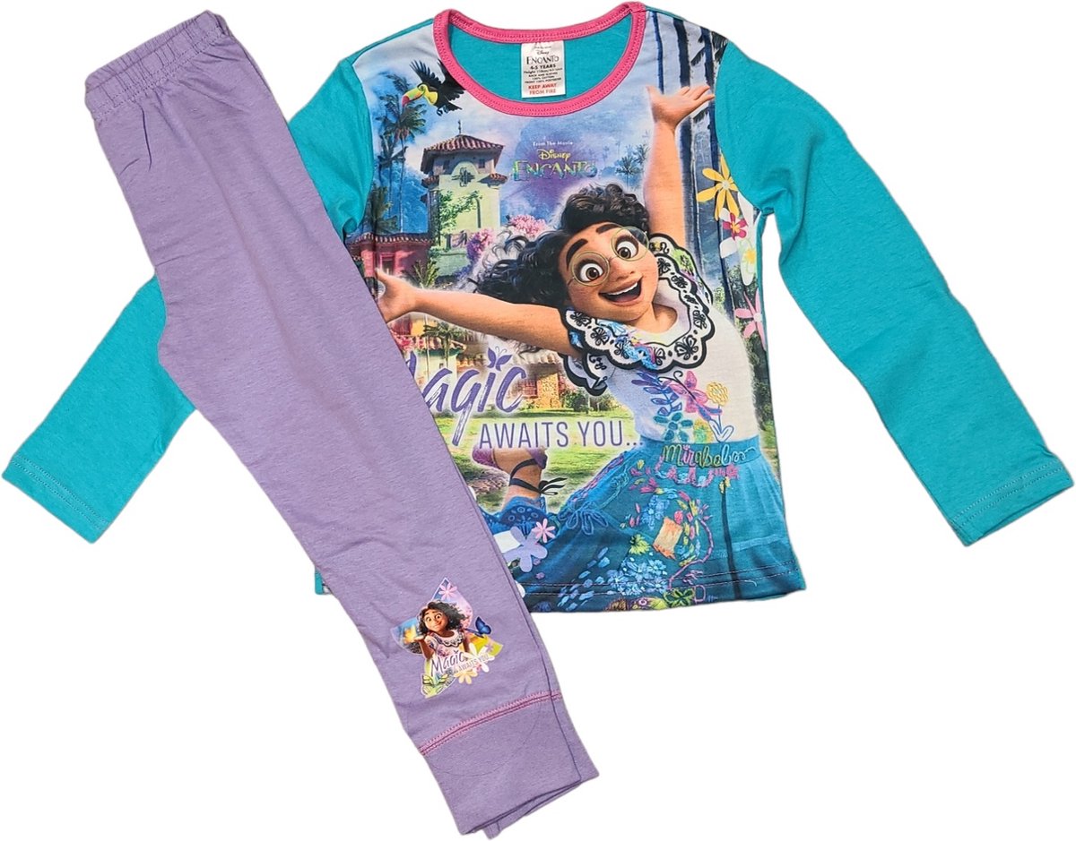 Disney Encanto - Pyjama Mirabel Encanto - meisjes - maat 104/110