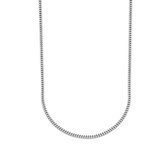 Zilveren Ketting Gourmet 2,4 mm 60 cm.