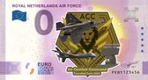 0 Euro biljet 2022 - Koninklijke Luchtmacht KLEUR