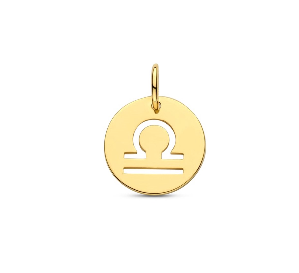 Geelgouden Hanger sterrenbeeld weegschaal 4023521