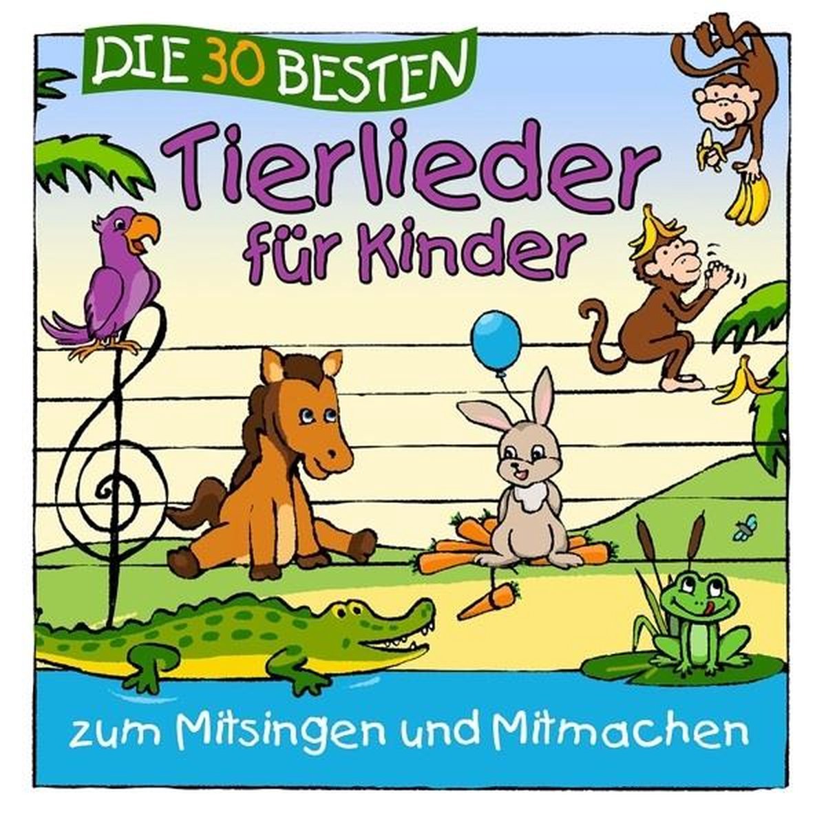 Sommerland, Simone - Die 30 Besten Tierlieder Fur Kinder (CD)