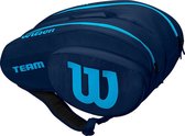 Wilson Team Padel Bag blauw - 2023
