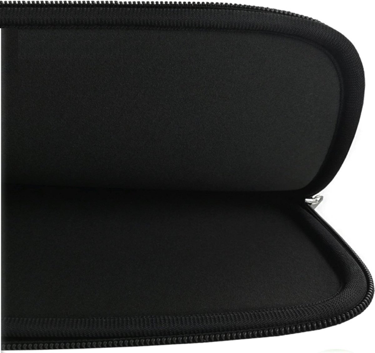Laptop Soft Sleeve (Laptophoes) | 13 inch | Zwart | (spat) Waterdicht | Schokbestendig | Neopreen | Laptophoezen — afbeelding 6