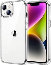 iPhone 13 Hoesje Transparant - iPhone 13 Extreme Defend Hoesje Doorzichtig - Anti Vergeling - iPhone 13 Shockbestendig Hoesje Case- Vergeeld Niet - Kristalhelder