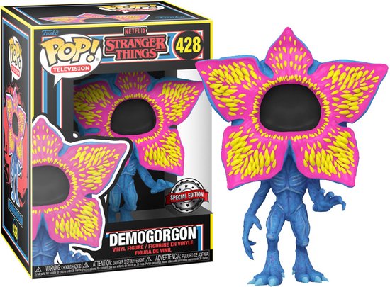 Funko POP! Television - Stranger Things - Demogorgon Black Light