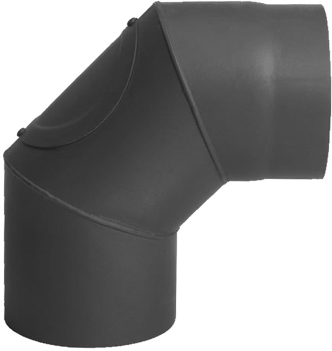 Livn Kachelpijp 90 graden D150mm