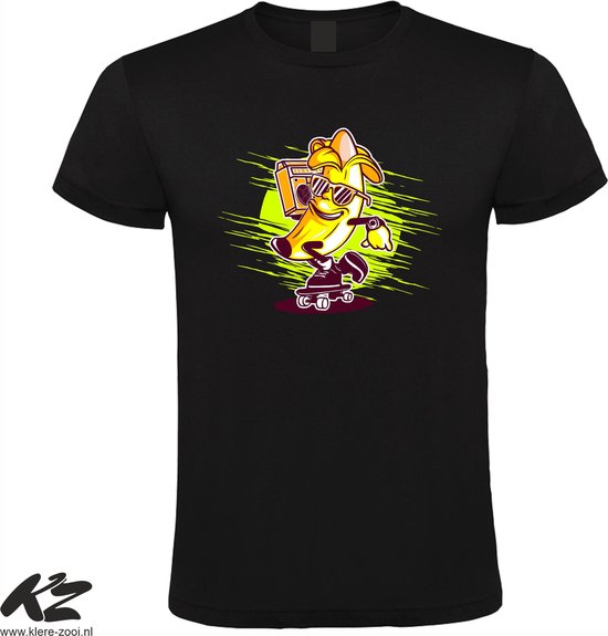 Klere-Zooi - Banana Skater - Heren T-Shirt - 4XL