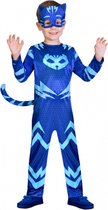 P.J. Masks Catboy verkleedkostuum voor kinderen - maat S 110-120 cm - Carnaval, Halloween en verjaardag pak kids suit