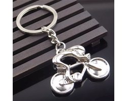 Sleutelhanger fietser - Wielrennen - Fiets - Racefiets - Sport - Wielrenner - RVS Sleutelhanger fietser - Wielrennen - Fiets - Racefiets - Sport - Wielrenner - RVS