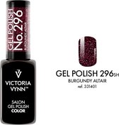 Victoria Vynn – Salon Gelpolish 296 Burgundy Altair (flash glitters rood) - reflecterende gel polish - gellak - reflect - reflectie - glitter - nagels - nagelverzorging - nagelstyliste - uv / led - nagelstylist - callance