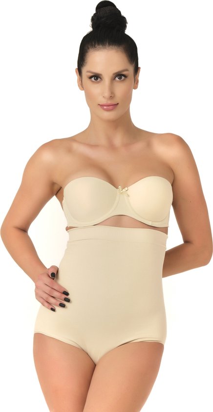 Emay Corrigerend Hoge Slip 2008 Beige XL-XXL