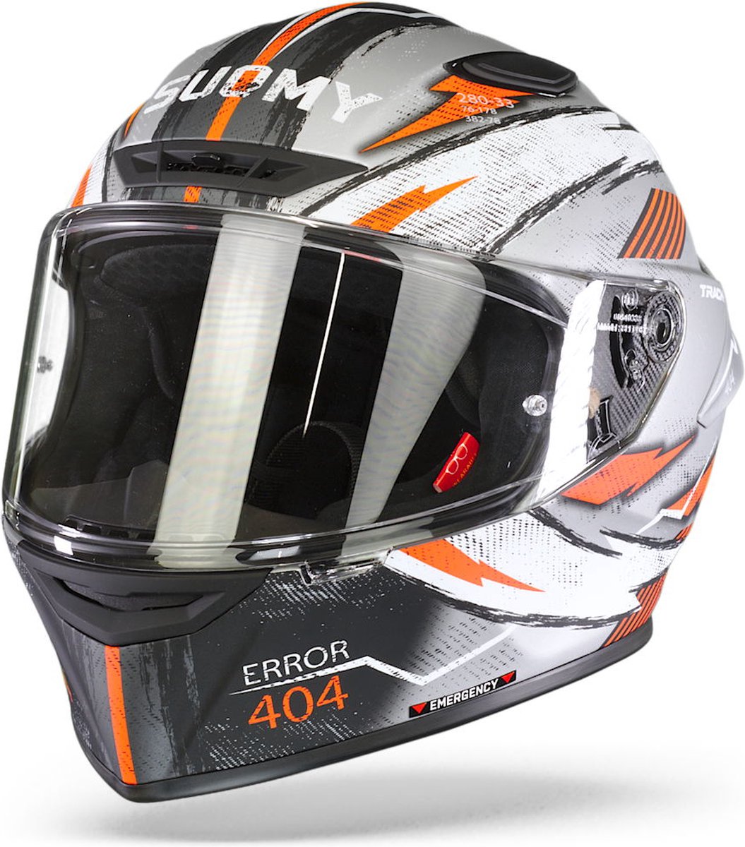 Suomy Track 1 404 Zilver Grijs Integraalhelm L
