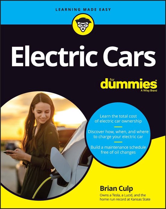 Electric Cars For Dummies - cover