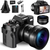 Frieltrade® - appareil photo - appareil photo 4k - enregistreur - appareil photo vlogging - appareil photo numérique