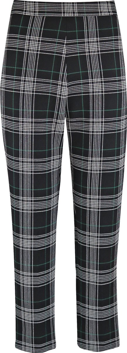 Verysimple • zwarte geruite pantalon • maat XS (IT40)
