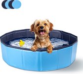 Nobleza R48 - Opvouwbare hondenzwembad - 80x20 cm - Zwembad voor dieren - Blauw
