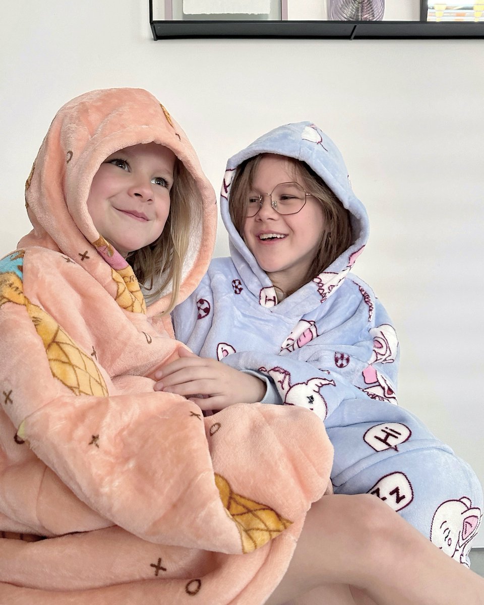 CHIFIGNO Fleece jas voor jongens kinderen hoodies met zakken jongens