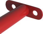 VDXL Rekstok 125 cm staal rood