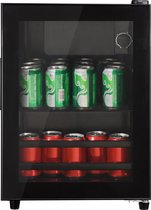 Mini koelkast - Mini Bar - Petit Réfrigérateur - Mini Refroidissement - 55L - Zwart