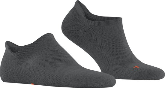 FALKE Cool Kick unisex enkelsokken - grijs (dark grey) - Maat: 37-38