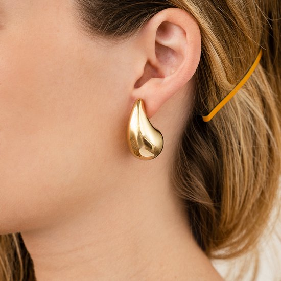 HANLI 14K vergulde oorbellen voor vrouwen Trendy sterling HANLI 14K vergulde oorbellen voor vrouwen Trendy sterling