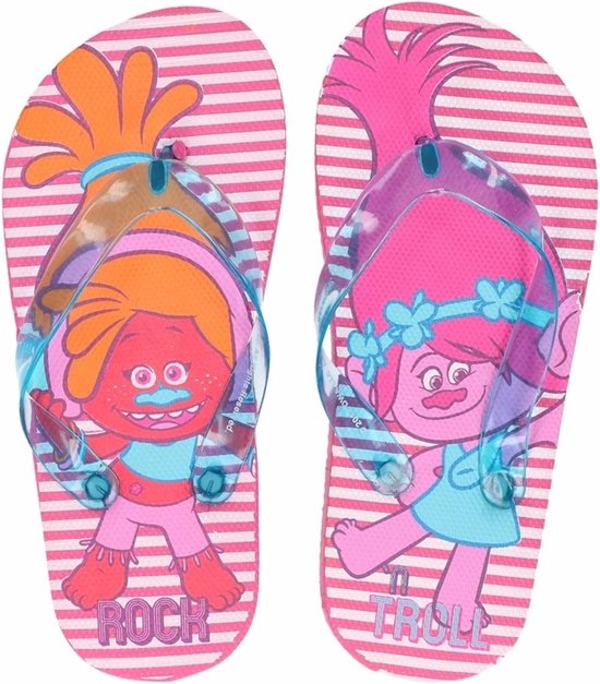 Trolls teen slippers maat 33/34 Rock 'n Troll