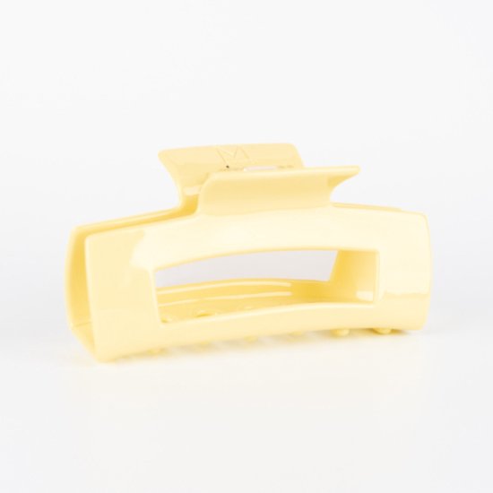 MOONIE'S® Madison haarklem in Lemon - pastel geel - 10.5 cm - Acetaat