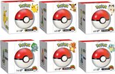 Keeppley Pokémon Mini-Complete Collection Bouwstenen Sets 6 stuks