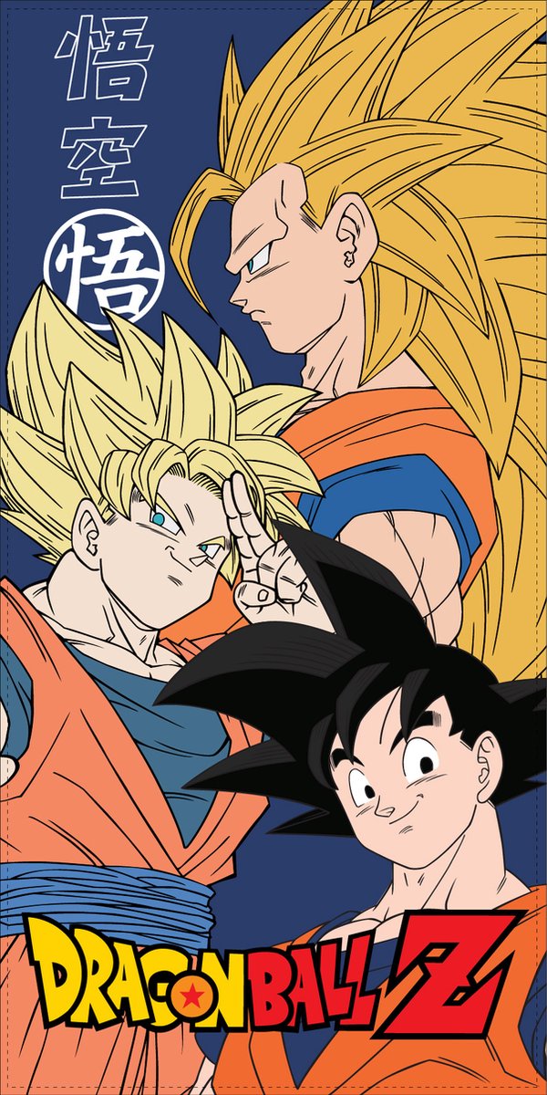 Dragon Ball Z Strandlaken - Badlaken - Microvezel - Sneldrogend - 70x140 cm