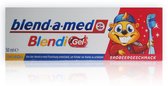 Tandpasta aardbeiensmaak, Blen-a-Med Blendi Gel - 50 ml - voor kinderen van 0 to 6 jaar