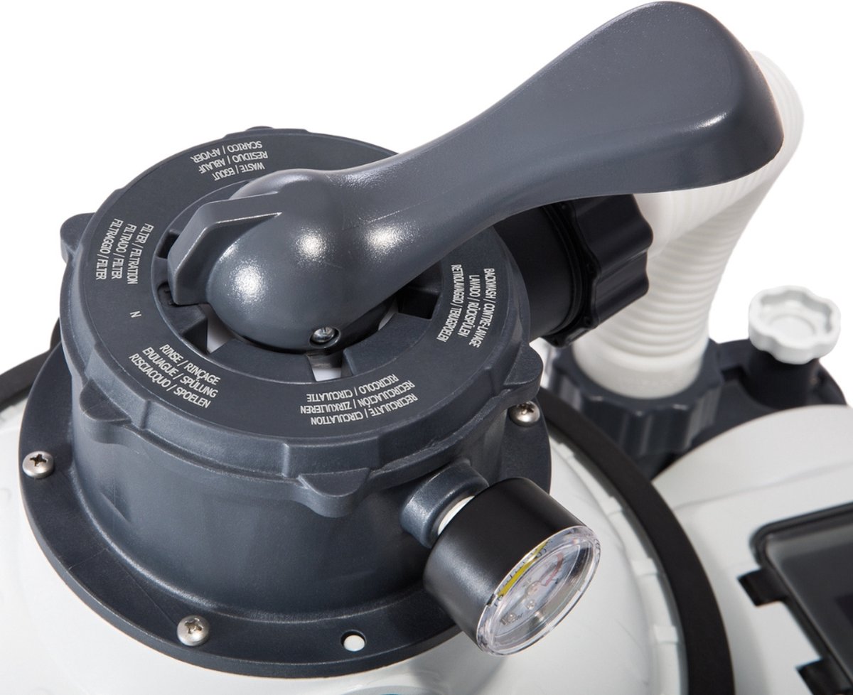 Intex 26644GS Zandfilterpomp - SX1500 - 4000 liter per uur inclusief Comfortpool Glasparels - Voor Filterpomp - 20kg (1 stuks) & WAYS Testrips (1 stuks) – foto 5