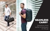40 L Travel Bag | Reisrugzak | Handbagage | Carry-On Tas | Gymtas | Laptoptas | Daypack | Met Laptop Compartiment | Robuust en Duurzaam | Reistas | Comfortabele Rugzak | Waterdicht