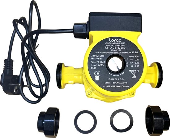 Dompelpomp vuil water - Waterpomp zonder vlotter 4500 l/u - Mini Waterpomp