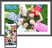 Arzopa Digitale Fotolijst 15.6 inch – Digitaal Fotolijstje – HD Display – Met WiFi Verbinding & Touchscreen – Frameo App – 32 GB Intern Geheugen - Digitale Fotolijsten