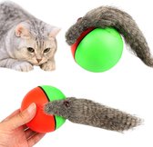 Beaver Ball - Elektrische Bever - Wezel - Speelgoed voor Katten en Honden
