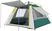 Camping Tent voor 2 personen XL | Groen | Pop Up Tent | Automatische tent snel opzetten voor festival, camping en picknicken - tent opzetbaar in 3 seconden