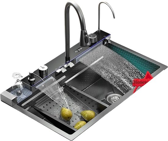Cube 1 CU 180 B Roestvrij Staal/Rvs Wasbak/Spoelbak Keuken