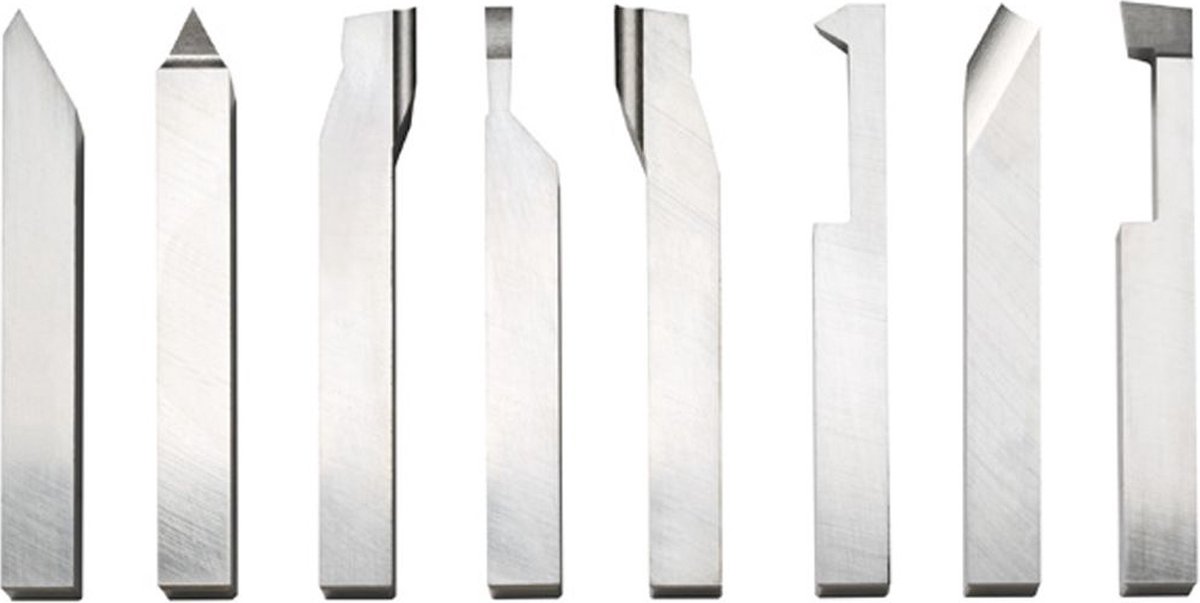 HSS Beitelset 8 delig 10 x 10 mm MW Tools DBS0810