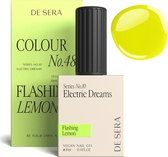 De Sera Gellak - Neon Gele Gel Nagellak - Geel - 10ML - Colour No. 48 Flashing Lemon