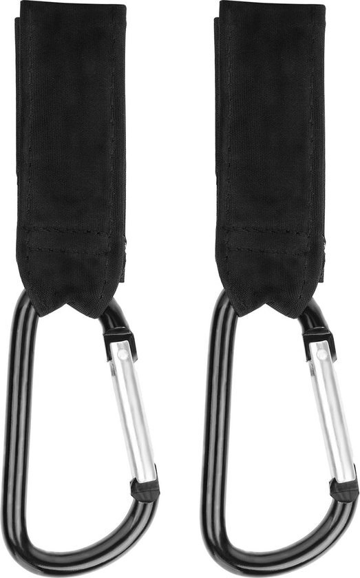 Foto: Ophanghaken haak metalen haak babytasclips kinderwagenhaken clips om uw boodschappen en tassen veilig aan uw buggy kinderwagen of kinderwagen te hangen