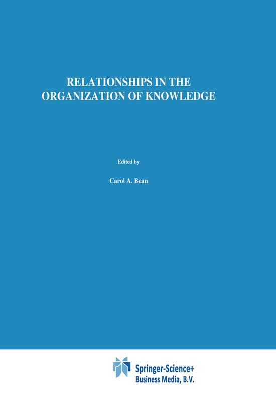 Information Science and Knowledge Management2- Relationships ... - cover