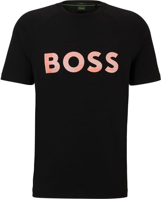 Boss Bero T-shirt Manche Zwart XL Homme