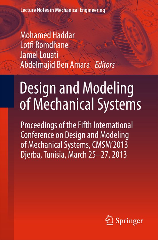 Design and Modeling of Mechanical Systems - cover