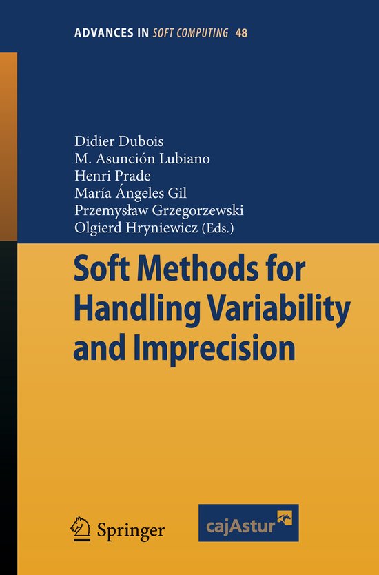 Soft Methods for Handling Variability and Imprecision - cover