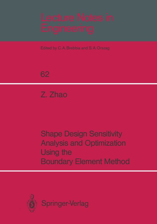 Shape Design Sensitivity Analysis and Optimization Using the ... - cover